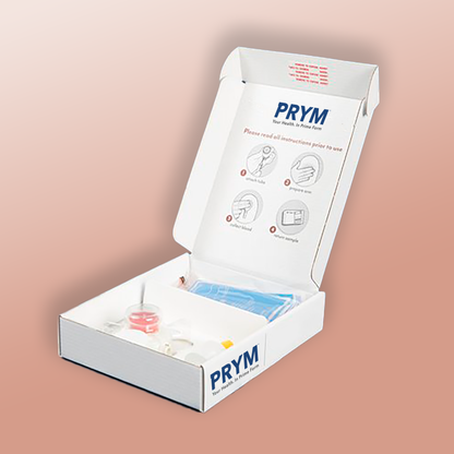 The TCycle™ at-home menstrual cycle and hormone tracking test kit.